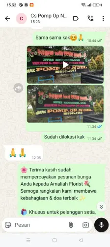 Testimonial Papan Bunga kawasan industri bantaeng