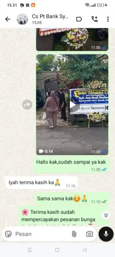 Testimonial Papan Bunga kawasan industri bantaeng